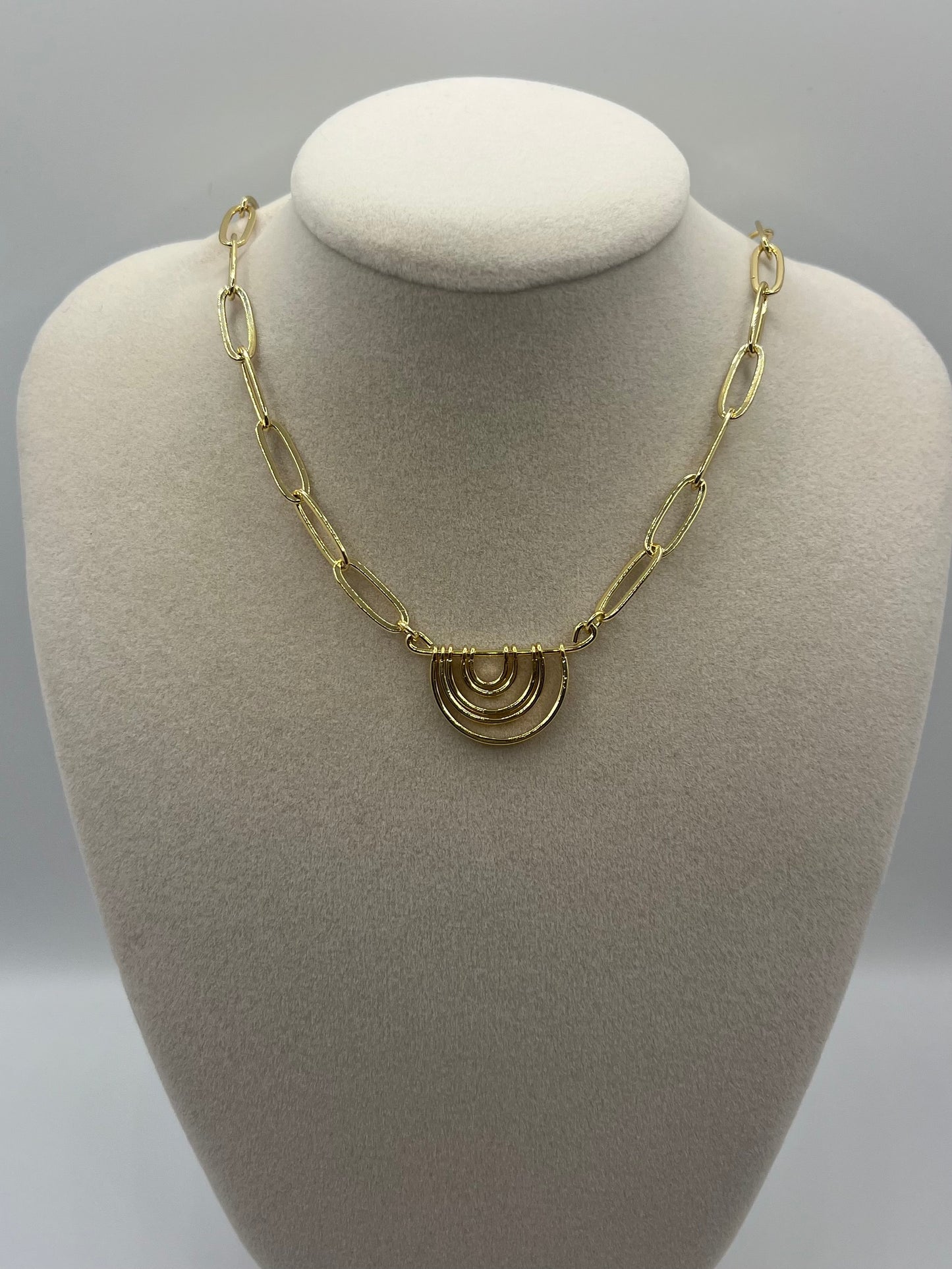 Paper Clip Hope Necklace