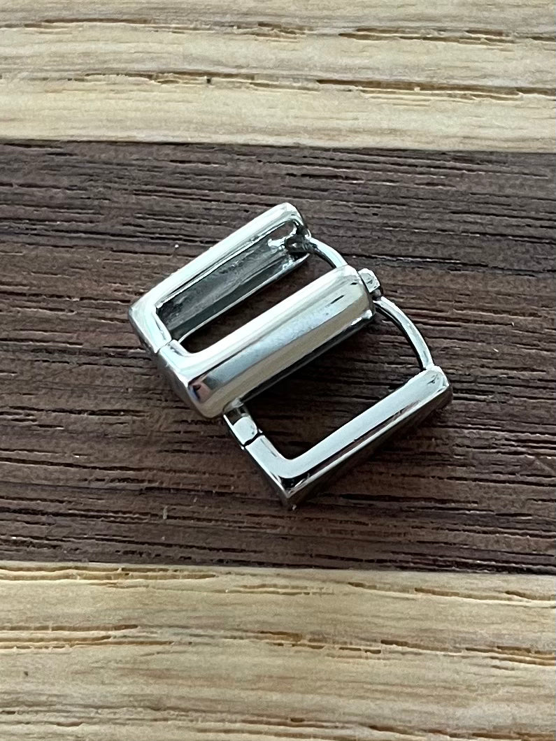 Modern Square Huggie Earring
