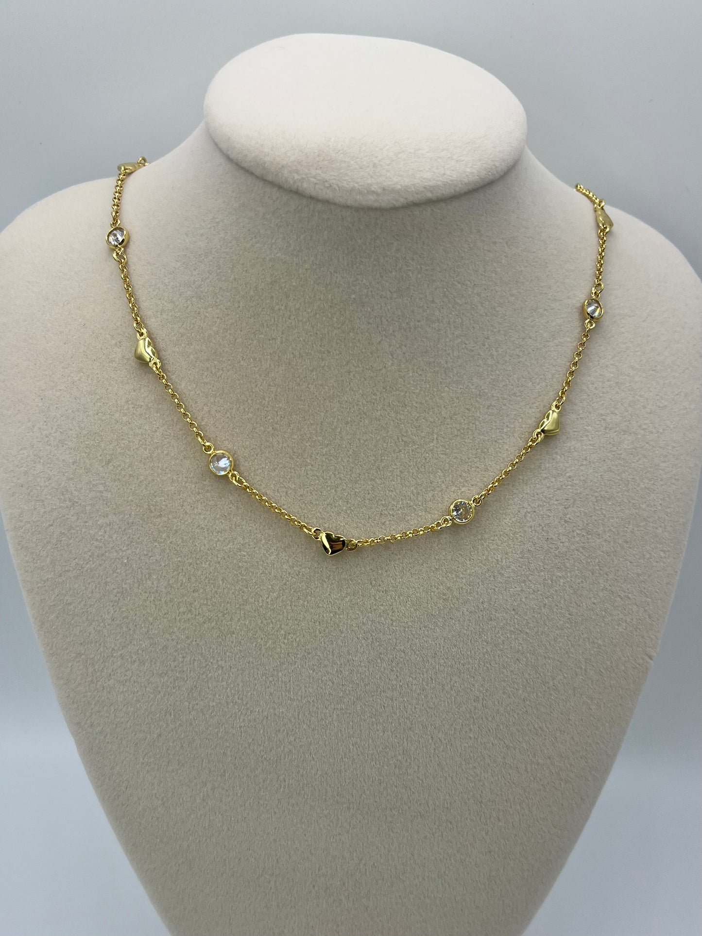 Jewel Heart Necklaces