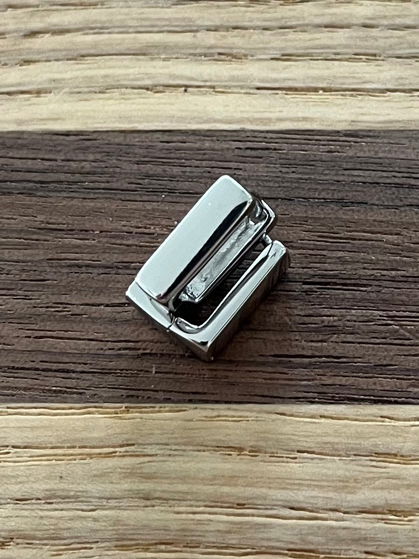 Modern Square Huggie Earring