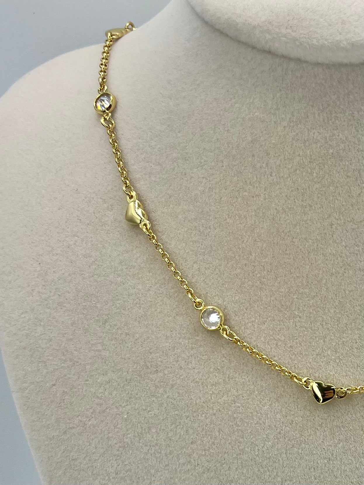 Jewel Heart Necklaces