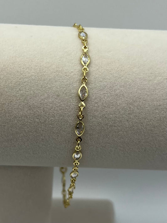 Oval Jewel Bracelet
