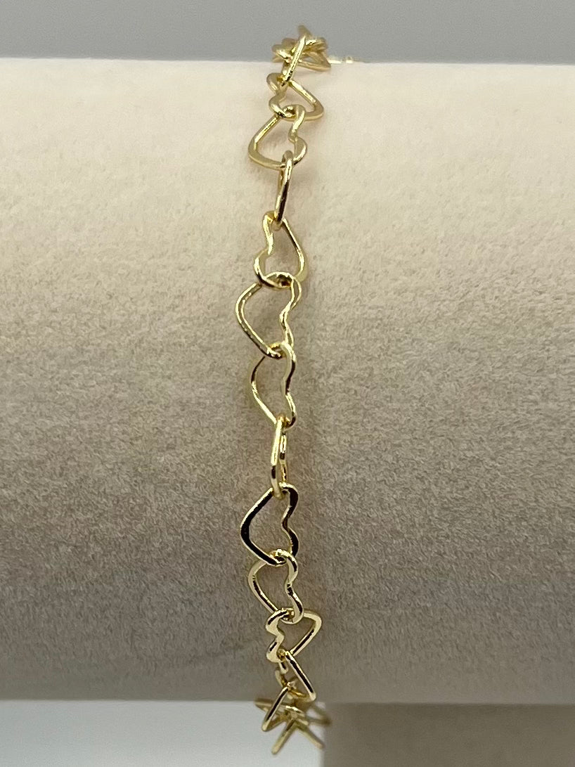 Large Heart Bracelet